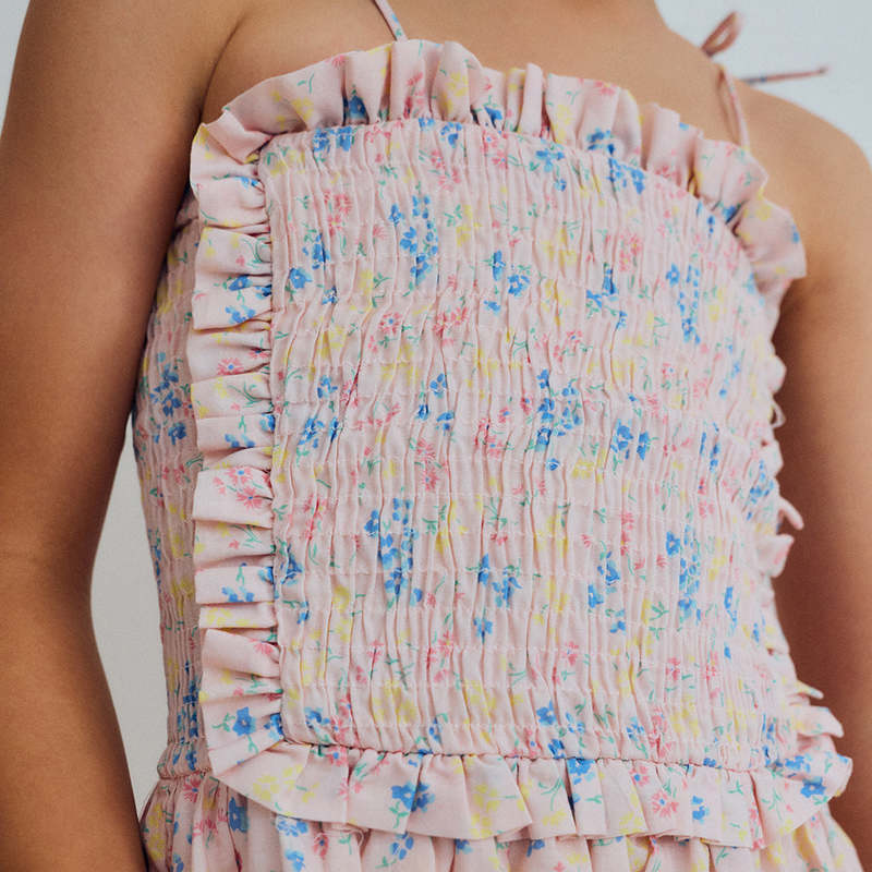 KIDS The New Society Sabina Dress - Pink