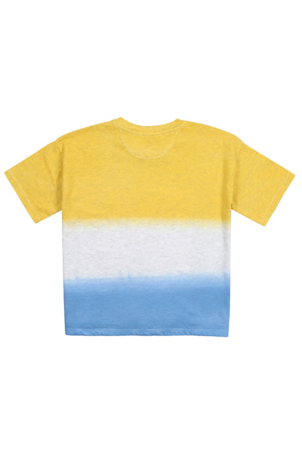 KIDS The New Society Tie Dye Tee - Yellow