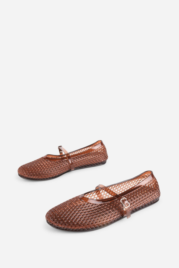 INTENTIONALLY __________. Classy Jelly Mary Jane - Mocha