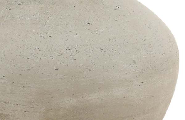 Dovetail Furniture Selene Medium Cement Outdoor Vase - Antique White