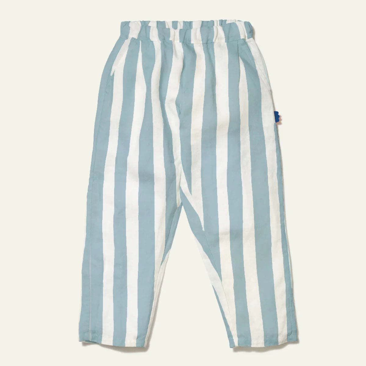 KIDS Mon Coeur Cabana Stripe Linen Pant - Image 1 of 3