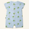 KIDS Mon Coeur Palm Tree Pocket Linen Romper - Thumbnail 4