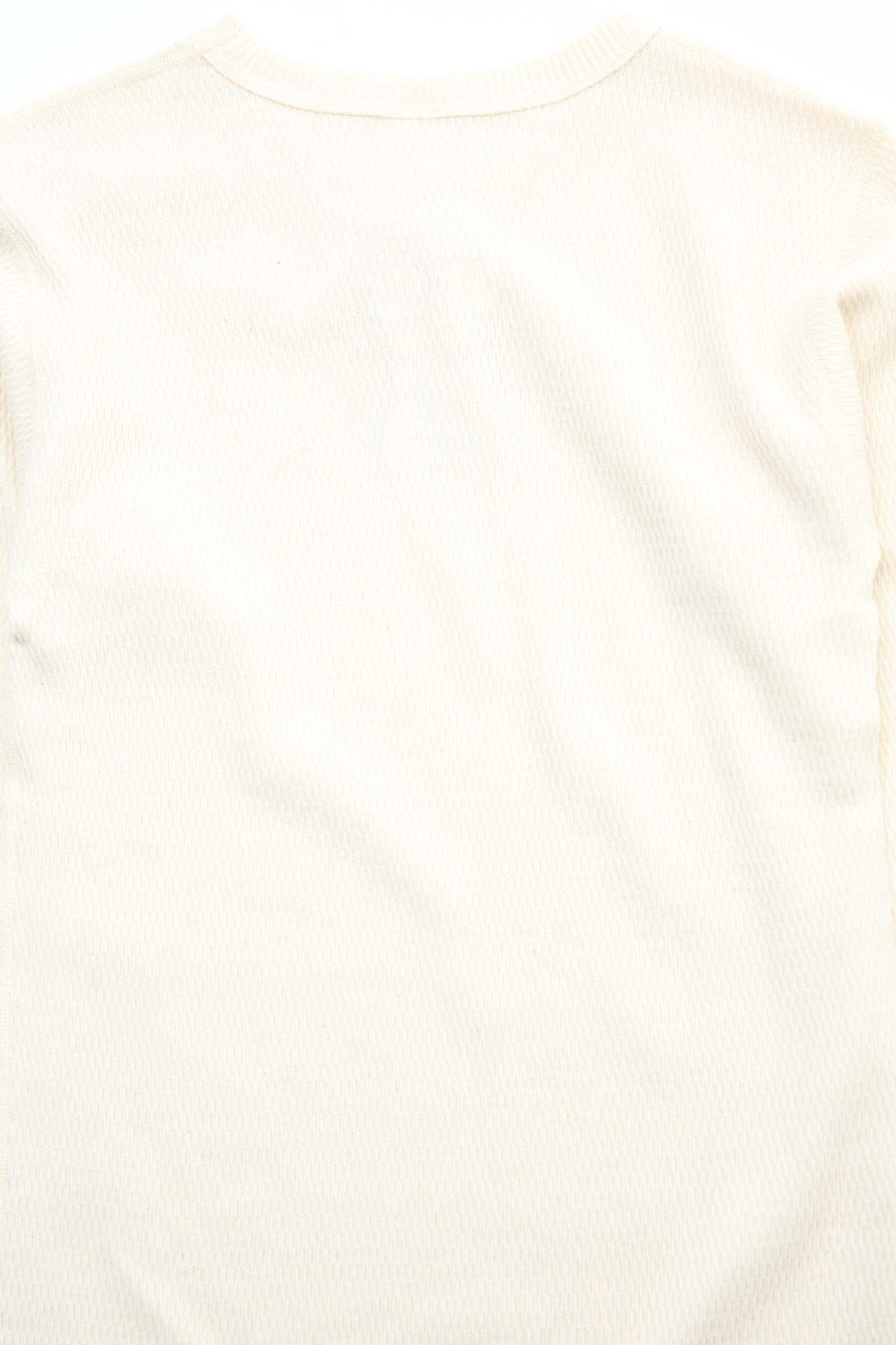 Warehouse & Co. Lot 5903 4-Needle Crew Neck Waffle Long Sleeve Tee - Image 8 of 10