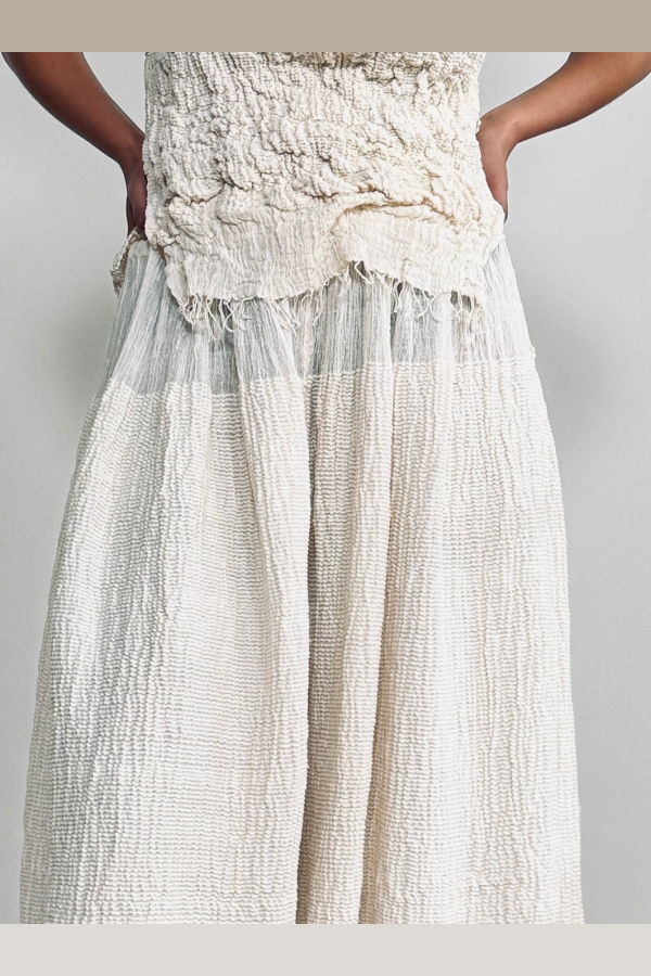 Yesaet Eshe Crinkle Shell Top