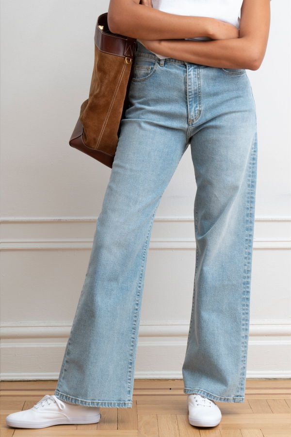 Loup Francois Wide Leg Jeans