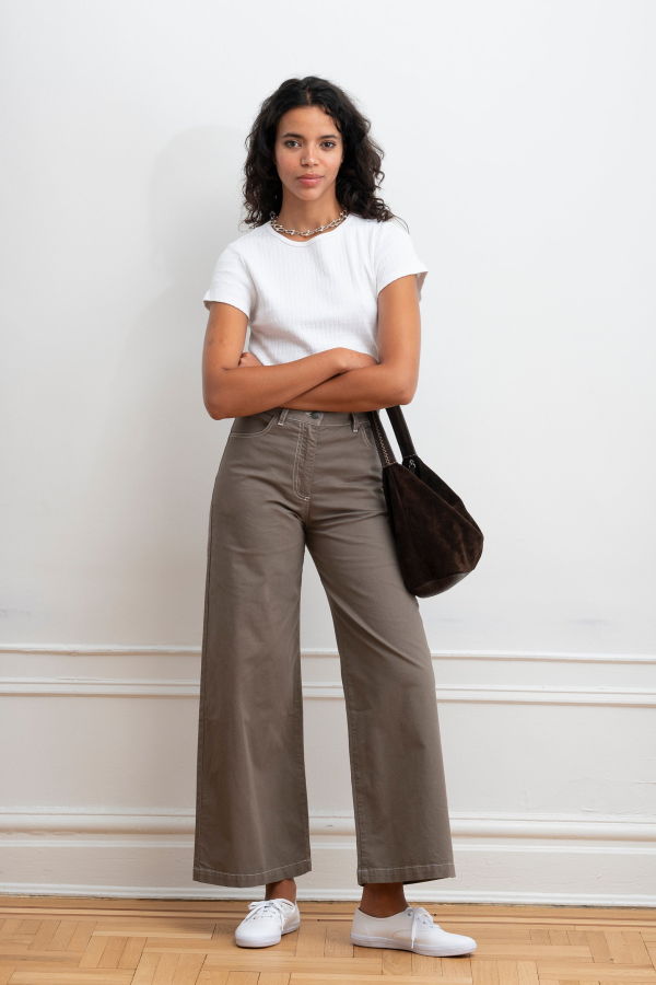 Loup Toni Wide Leg Ankle Pants