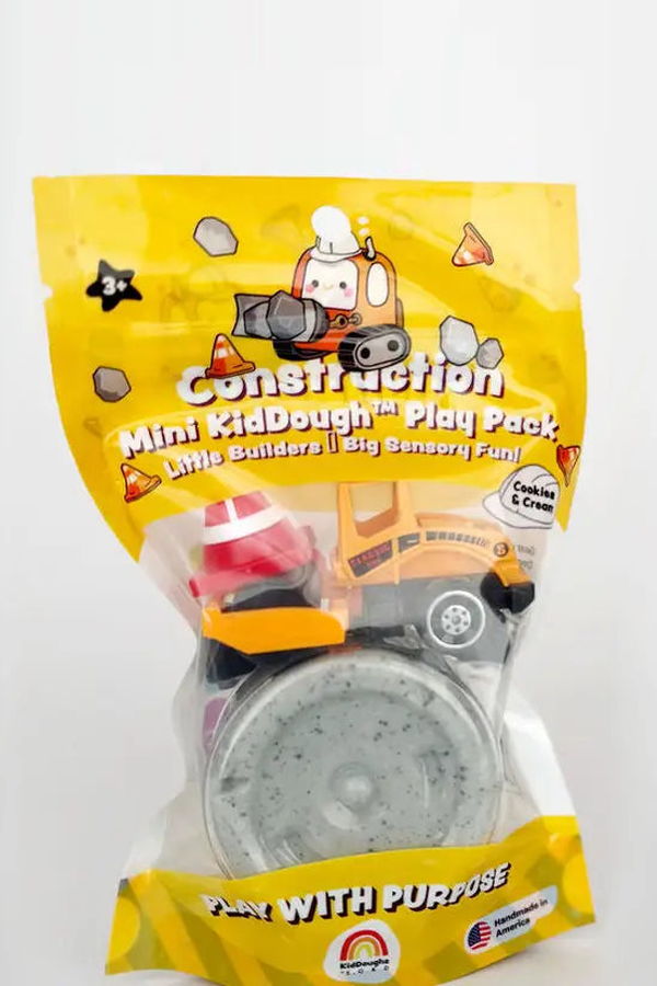 KIDS Earth Grown KidDoughs Kid Dough Mini Play Pack in Construction Toy Set