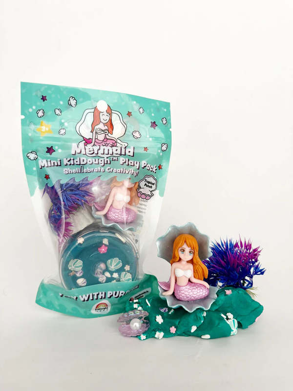 Earth Grown KidDoughs Kid Dough Mini Play Pack in Mermaid Toy