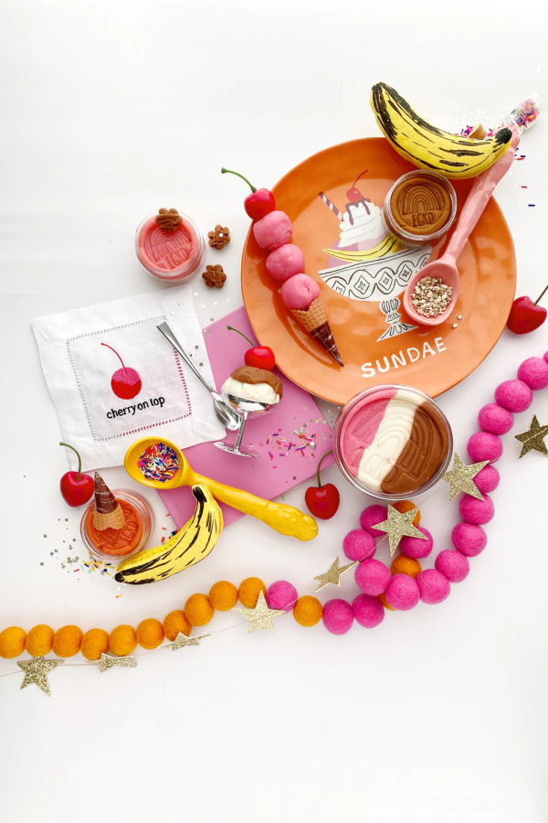 Earth Grown KidDoughs Kid Dough Play Kit - Ice Cream