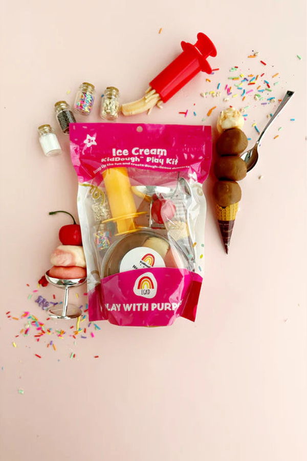Earth Grown KidDoughs Kid Dough Play Kit - Ice Cream
