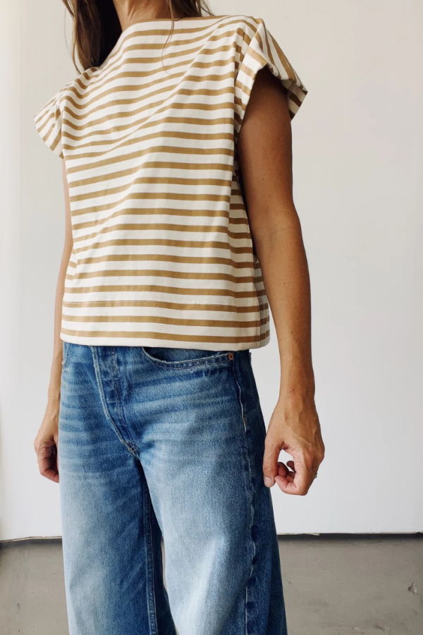 Hey Gang The Sailor Shirt - Tan