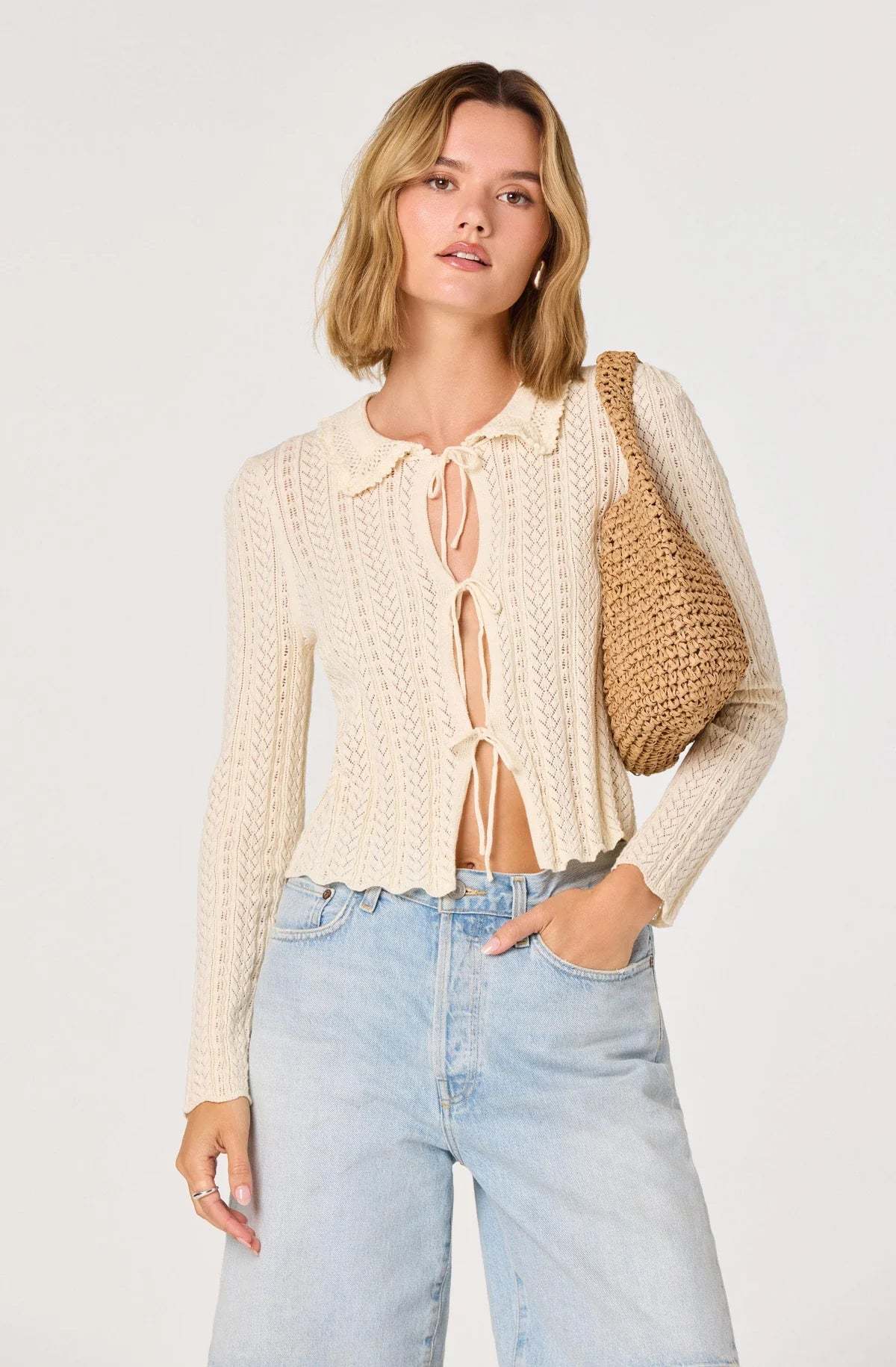 ASTR The Label Fannie Cardigan - Image 1 of 4