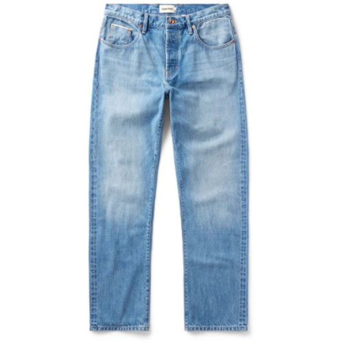 Taylor Stitch Democratic Jean - Light Wash Organic Selvedge Jeans - Image 2 of 6