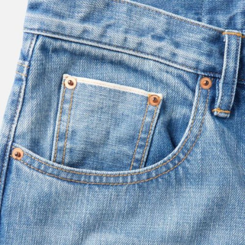 Taylor Stitch Democratic Jean - Light Wash Organic Selvedge Jeans