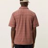 LES DEUX Charlie SS Shirt - Cognac Red - Thumbnail 2