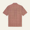 LES DEUX Charlie SS Shirt - Cognac Red - Thumbnail 4