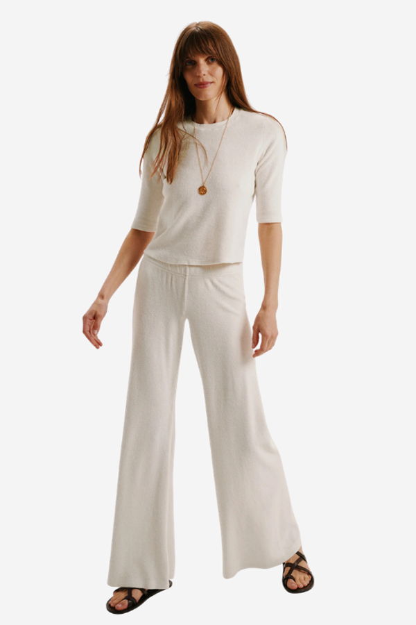 Suzie Kondi Corfu Top in Terry Ivory Top