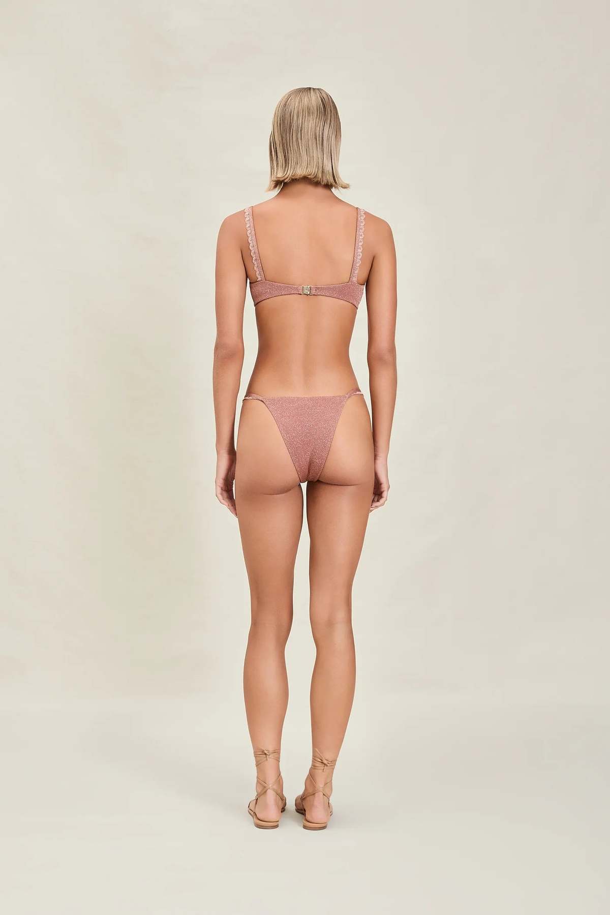 Devon Windsor Bellen Bottom Bikini Bottom - Rosanova - Image 2 of 3