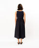 ELLIOTT LAUREN Sleeveless Tank Midi Dress - Navy - Thumbnail 3