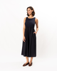 ELLIOTT LAUREN Sleeveless Tank Midi Dress - Navy - Thumbnail 4