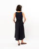 ELLIOTT LAUREN Sleeveless Tank Midi Dress - Navy - Thumbnail 5