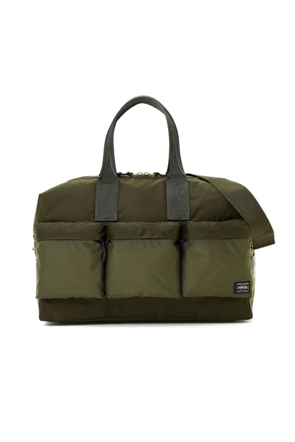 PORTER - Yoshida & Co. Force 2Way Duffle Bag - Olive