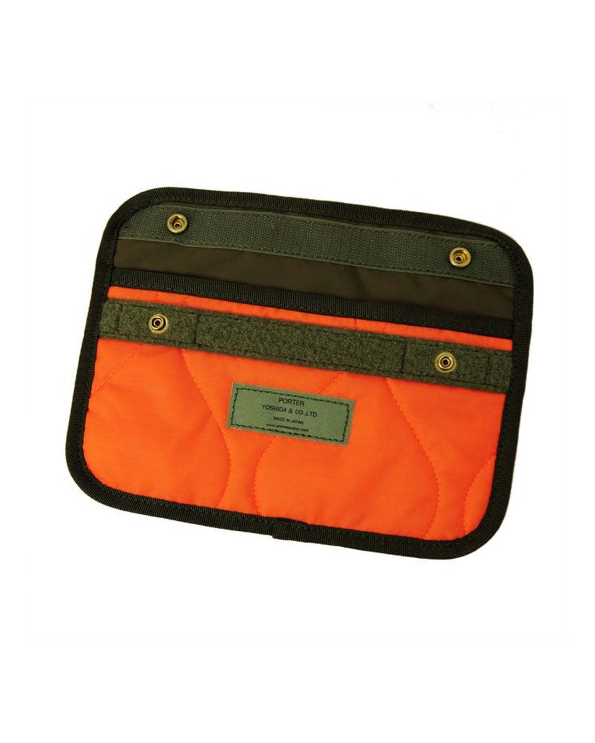 PORTER - Yoshida & Co. Nylon Force 2Way Pockets Waist Bag - Olive - Image 4 of 6