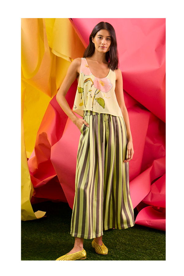 Hunter Bell Carsyn Tank in Quiet Bloom Top