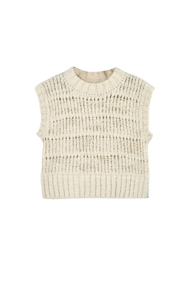 Mirth Marin Ladderstitch Knit Vest