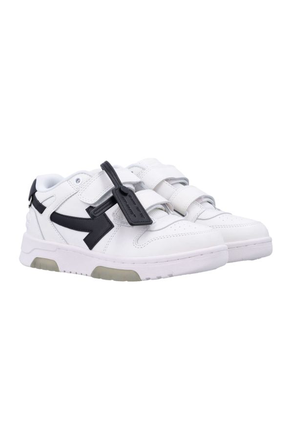KIDS Off-White Out Of Office Straps Sneakers - Black