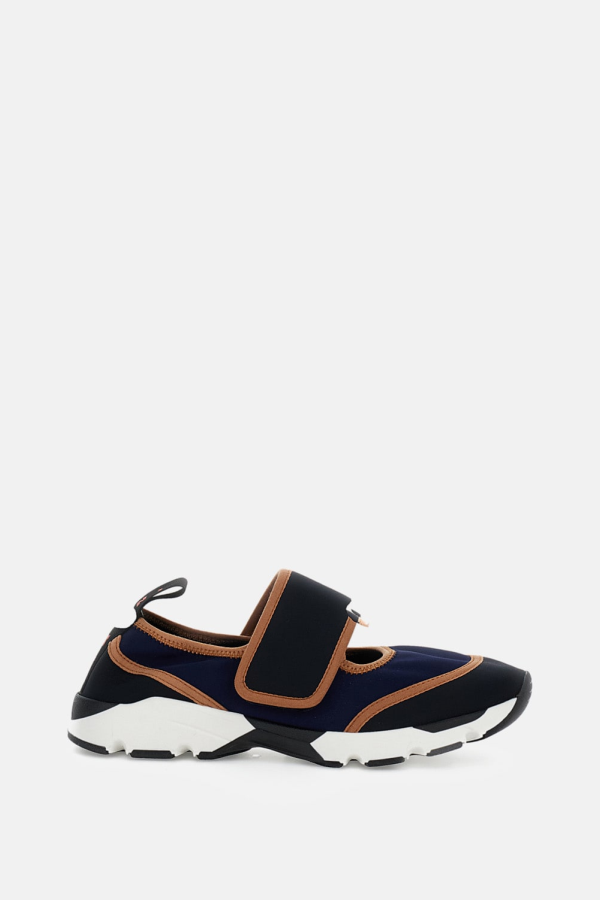 Marni Mary Jane Running Sneakers - Blue