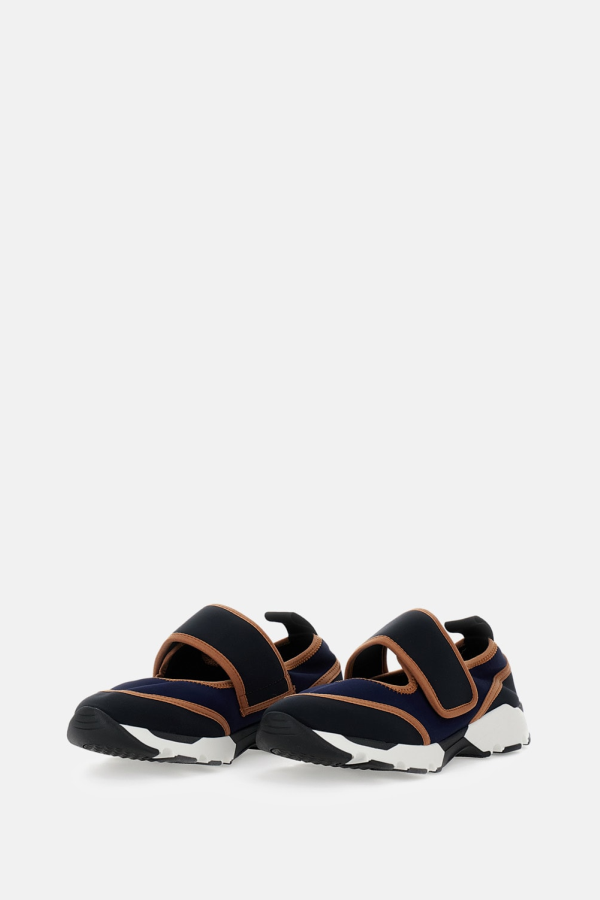 Marni Mary Jane Running Sneakers - Blue