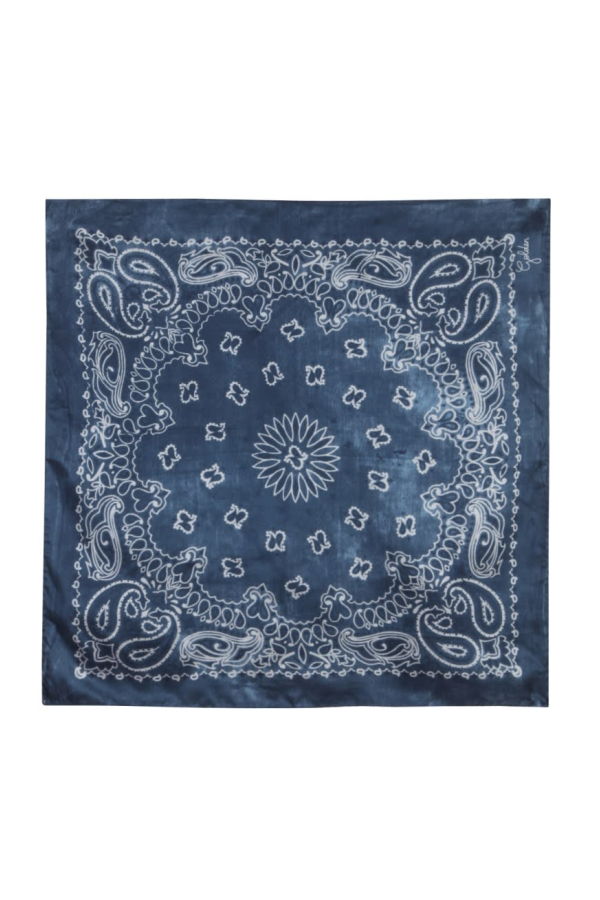 Golden Goose Foulard Con Stampa Scarf - Blue