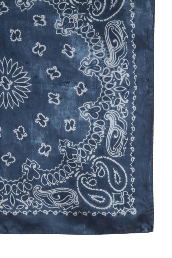 Golden Goose Foulard Con Stampa Scarf - Blue