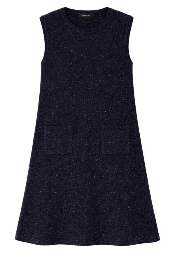 Fabiana Filippi Mini Dress With Sequins - Blue
