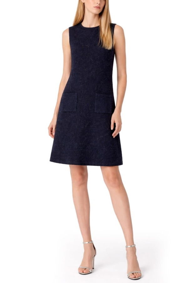 Fabiana Filippi Mini Dress With Sequins - Blue