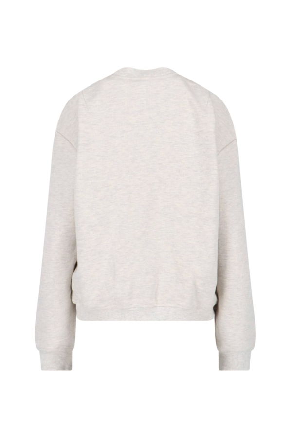 LOW CLASSIC Button Sweatshirt - Gray