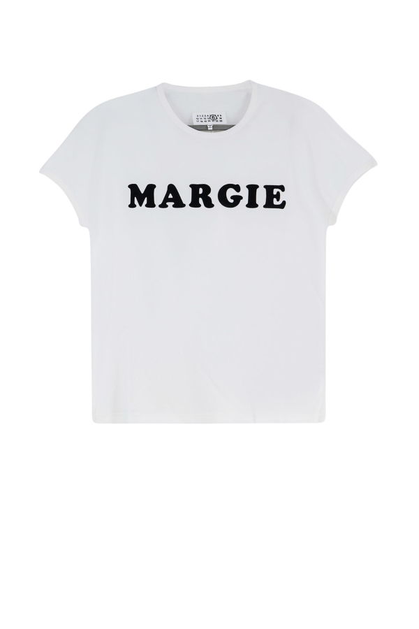 MM6 Maison Margiela Cotton T-Shirt - Off White