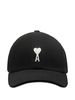 Ami Alexandre Mattiussi Ami De Coeur Baseball Cap - Black - Thumbnail 1