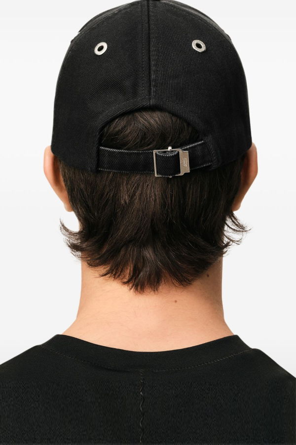 Ami Alexandre Mattiussi Ami De Coeur Baseball Cap - Black