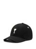 Ami Alexandre Mattiussi Ami De Coeur Baseball Cap - Black - Thumbnail 4
