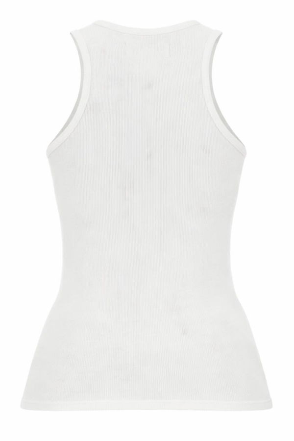 Vivienne Westwood Top Con Logo Vest - White