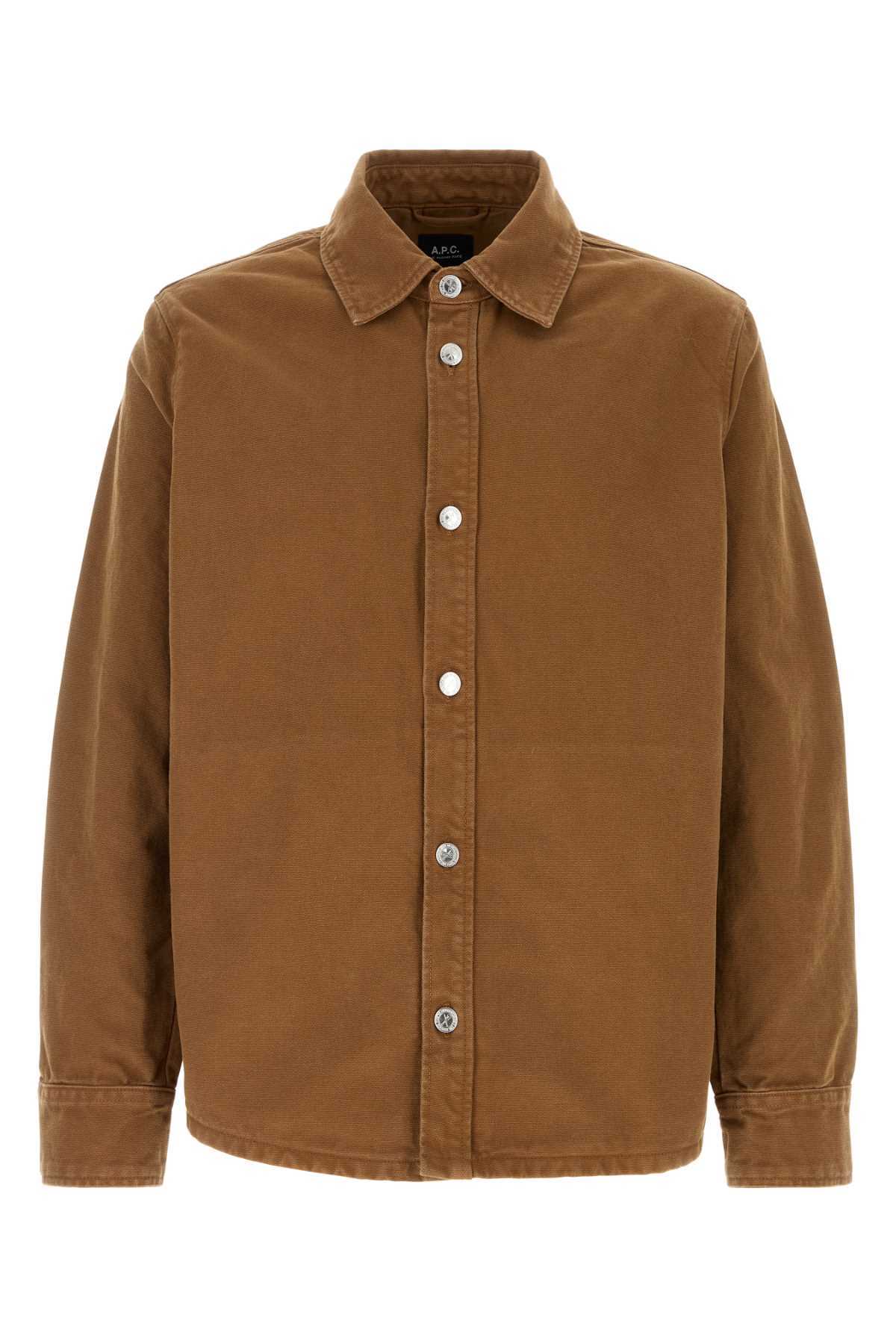 A.P.C. Biscuit Denim Jacket - Marron - Image 1 of 2