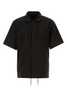sacai Poplin Oversize Shirt - Black - Thumbnail 1