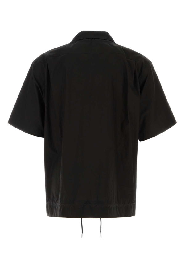 sacai Poplin Oversize Shirt - Black