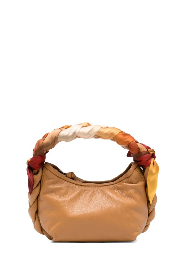 Hereu Espiga Mini Foulard Tote Bag - Light Camel W