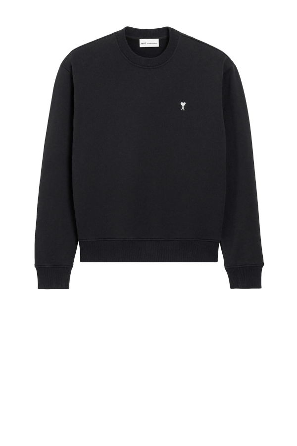 Ami Alexandre Mattiussi Ami Sweaters Sweater - Noir Blanc Creme