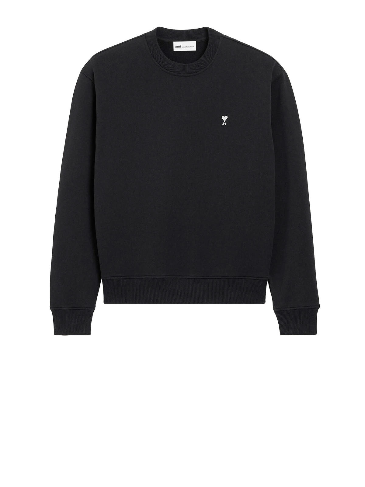 Ami Alexandre Mattiussi Ami Sweaters Sweater - Noir Blanc Creme - Image 1 of 1