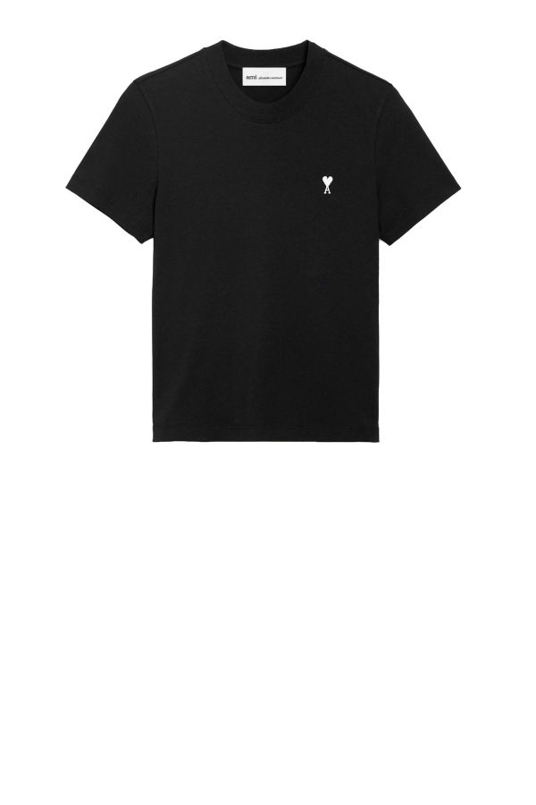 Ami Alexandre Mattiussi Ami T-Shirt - Noir Blanc Creme
