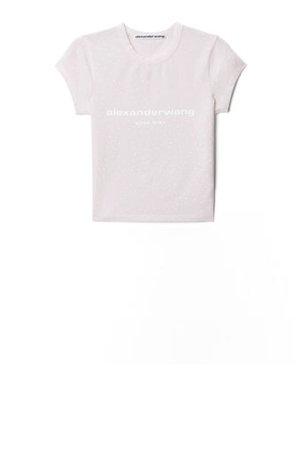 ALEXANDER WANG T-Shirts and Polos Tee - Light Pink